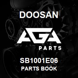 SB1001E06 Doosan PARTS BOOK | AGA Parts