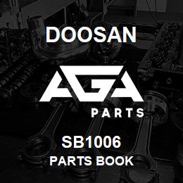 SB1006 Doosan PARTS BOOK | AGA Parts