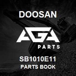 SB1010E11 Doosan PARTS BOOK | AGA Parts