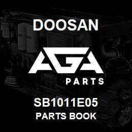 SB1011E05 Doosan PARTS BOOK | AGA Parts