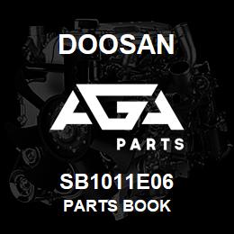 SB1011E06 Doosan PARTS BOOK | AGA Parts