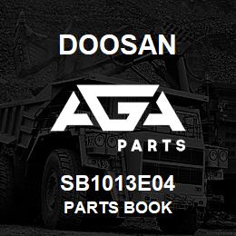 SB1013E04 Doosan PARTS BOOK | AGA Parts