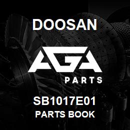 SB1017E01 Doosan PARTS BOOK | AGA Parts