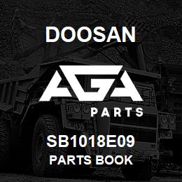 SB1018E09 Doosan PARTS BOOK | AGA Parts