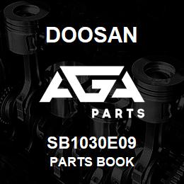 SB1030E09 Doosan PARTS BOOK | AGA Parts