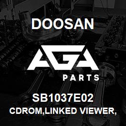 SB1037E02 Doosan CDROM,LINKED VIEWER,SSL ONLY EXPORT | AGA Parts