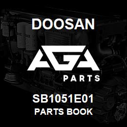 SB1051E01 Doosan PARTS BOOK | AGA Parts