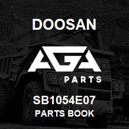 SB1054E07 Doosan PARTS BOOK | AGA Parts