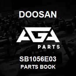 SB1056E03 Doosan PARTS BOOK | AGA Parts