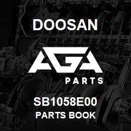 SB1058E00 Doosan PARTS BOOK | AGA Parts