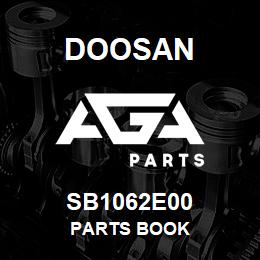 SB1062E00 Doosan PARTS BOOK | AGA Parts