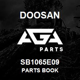 SB1065E09 Doosan PARTS BOOK | AGA Parts