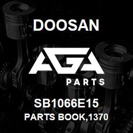 SB1066E15 Doosan PARTS BOOK,1370 | AGA Parts