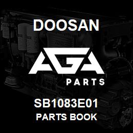 SB1083E01 Doosan PARTS BOOK | AGA Parts