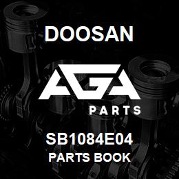 SB1084E04 Doosan PARTS BOOK | AGA Parts