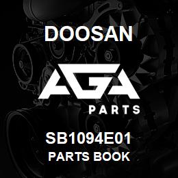 SB1094E01 Doosan PARTS BOOK | AGA Parts