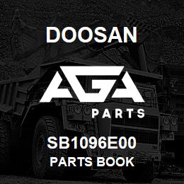 SB1096E00 Doosan PARTS BOOK | AGA Parts