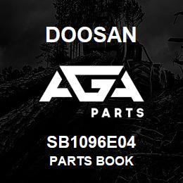 SB1096E04 Doosan PARTS BOOK | AGA Parts