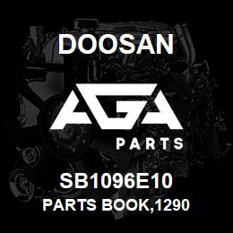 SB1096E10 Doosan PARTS BOOK,1290 | AGA Parts