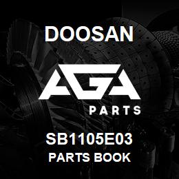 SB1105E03 Doosan PARTS BOOK | AGA Parts