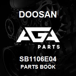 SB1106E04 Doosan PARTS BOOK | AGA Parts