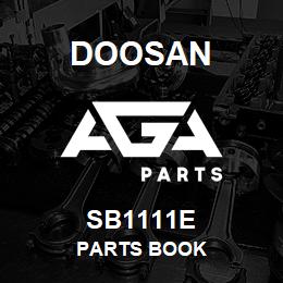 SB1111E Doosan PARTS BOOK | AGA Parts