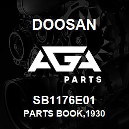 SB1176E01 Doosan PARTS BOOK,1930 | AGA Parts