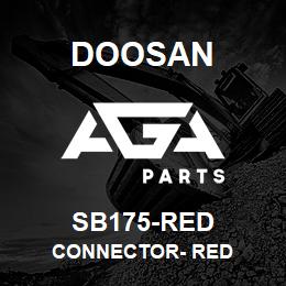 SB175-RED Doosan CONNECTOR- RED | AGA Parts