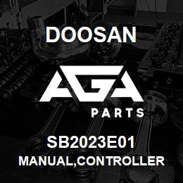 SB2023E01 Doosan MANUAL,CONTROLLER | AGA Parts