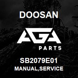 SB2079E01 Doosan MANUAL,SERVICE | AGA Parts