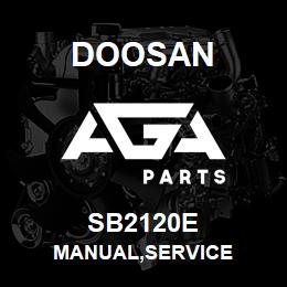 SB2120E Doosan MANUAL,SERVICE | AGA Parts