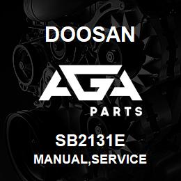 SB2131E Doosan MANUAL,SERVICE | AGA Parts