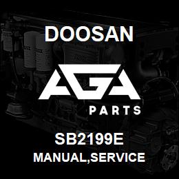 SB2199E Doosan MANUAL,SERVICE | AGA Parts