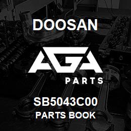 SB5043C00 Doosan PARTS BOOK | AGA Parts