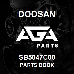 SB5047C00 Doosan PARTS BOOK | AGA Parts