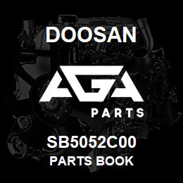 SB5052C00 Doosan PARTS BOOK | AGA Parts