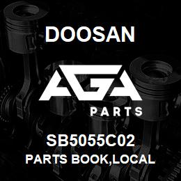 SB5055C02 Doosan PARTS BOOK,LOCAL | AGA Parts