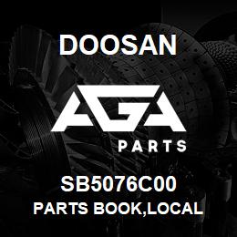 SB5076C00 Doosan PARTS BOOK,LOCAL | AGA Parts