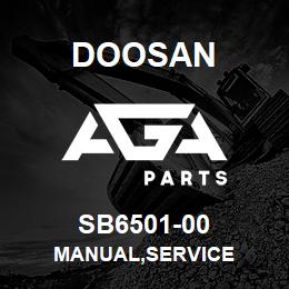 SB6501-00 Doosan MANUAL,SERVICE | AGA Parts