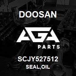 SCJY527512 Doosan SEAL,OIL | AGA Parts