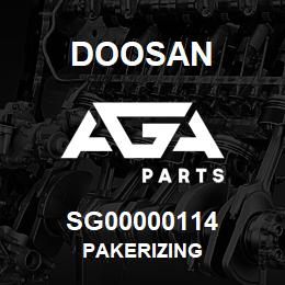 SG00000114 Doosan PAKERIZING | AGA Parts