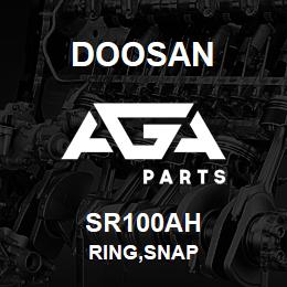 SR100AH Doosan RING,SNAP | AGA Parts