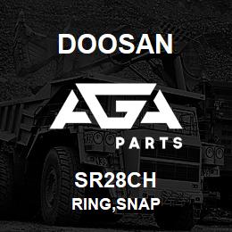 SR28CH Doosan RING,SNAP | AGA Parts