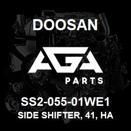 SS2-055-01WE1 Doosan SIDE SHIFTER, 41, HANGER STYLE | AGA Parts