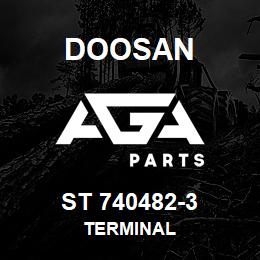 ST 740482-3 Doosan TERMINAL | AGA Parts