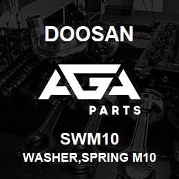 SWM10 Doosan WASHER,SPRING M10 | AGA Parts