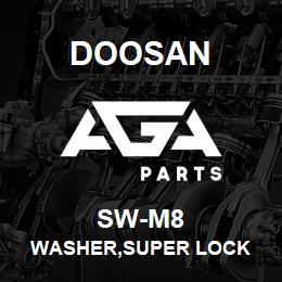 SW-M8 Doosan WASHER,SUPER LOCK | AGA Parts