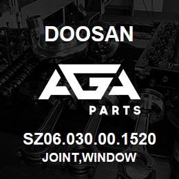 SZ06.030.00.1520 Doosan JOINT,WINDOW | AGA Parts