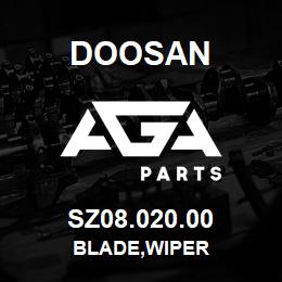 SZ08.020.00 Doosan BLADE,WIPER | AGA Parts