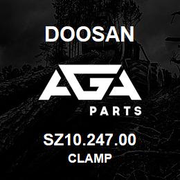 SZ10.247.00 Doosan CLAMP | AGA Parts